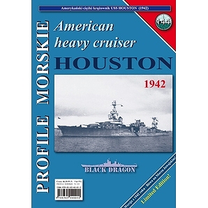【新製品】PROFILE MORSKIE No.144)米国海軍 重巡洋艦 ヒューストン Houston 1942